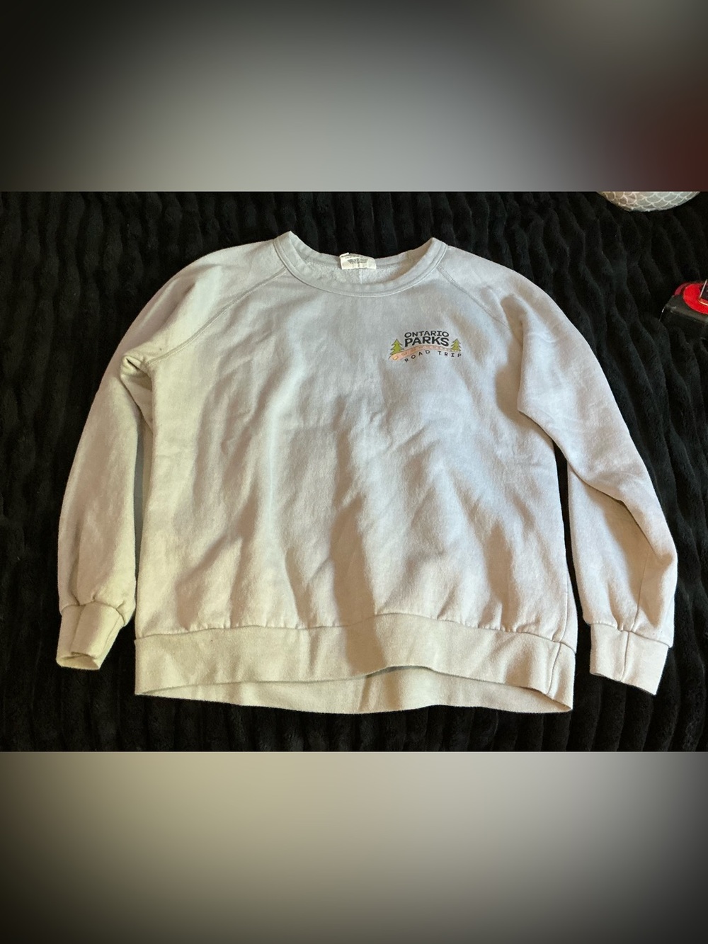 Ontario Parks Light Blue Crewneck Sweatshirt